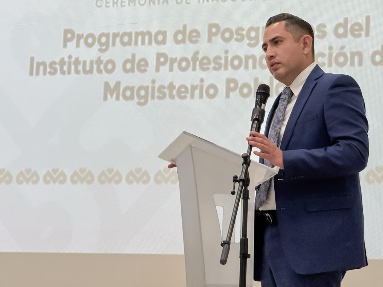 Instituto de Profesionalización del Magisterio Poblano ofrece nuevos programas de posgrado